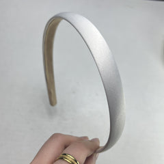 Satin Headband Thick Skinny Hair Band Padded Non-slip Head Hoop