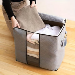Large Capacity Storage Bag Dustproof Foldable Luggage Bag With Zipper