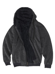 Men's Winter Zip Up Hoodie Fleece Sweatshirt Warm Coats