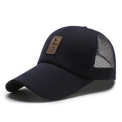 Breathable Men's Trucker Baseball Cap for Golf and Sports