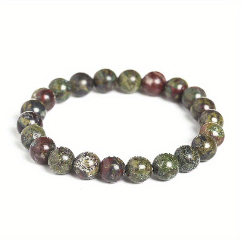 8mm Natural Stone Beaded Bracelet Healing Energy Semi Precious Gemstone