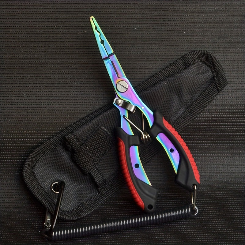 Stainless Steel Fishing Pliers & Gripper Hook Remover Line Cutter