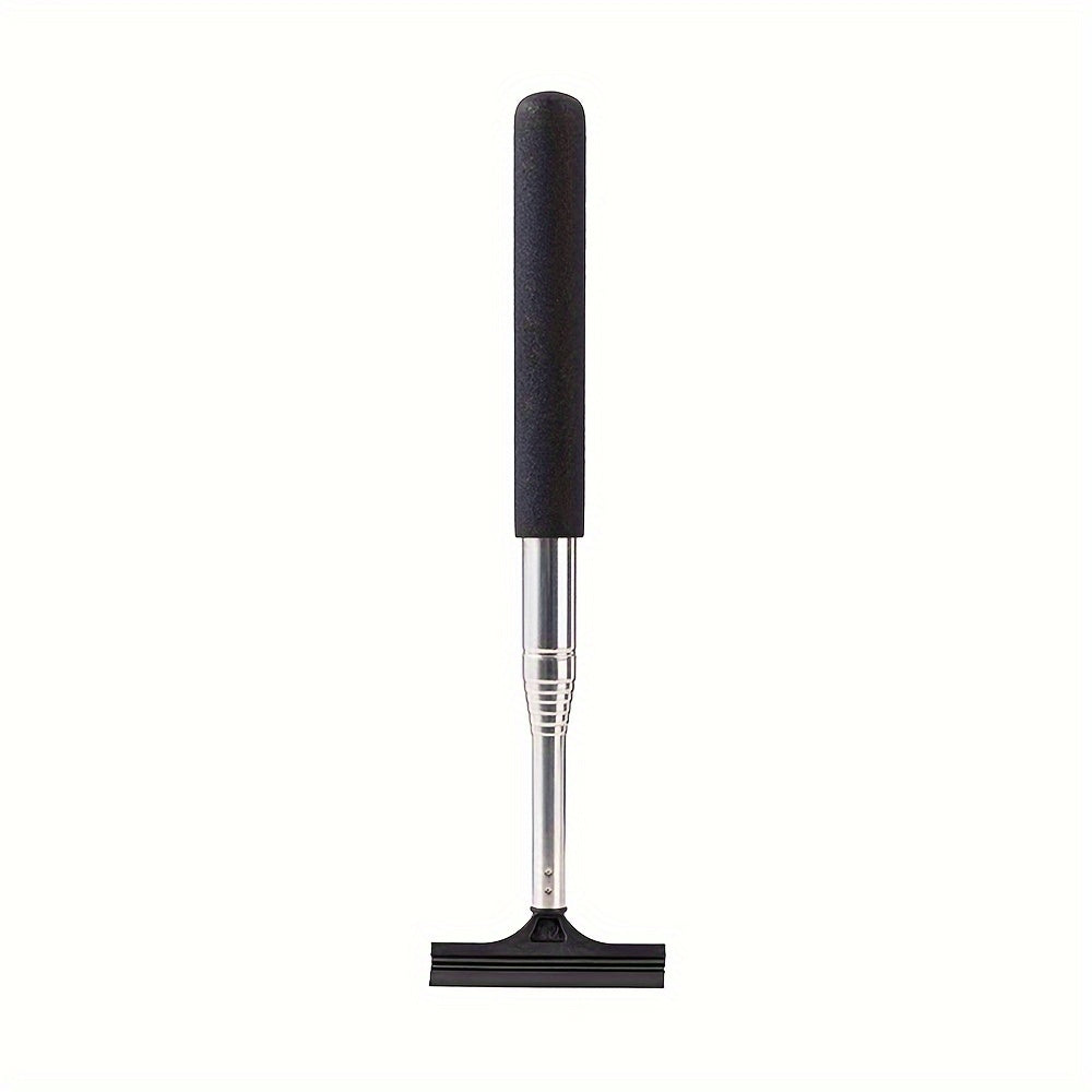 Car Rearview Mirror Wiper Long Handle Cleaning Tool 38.5in
