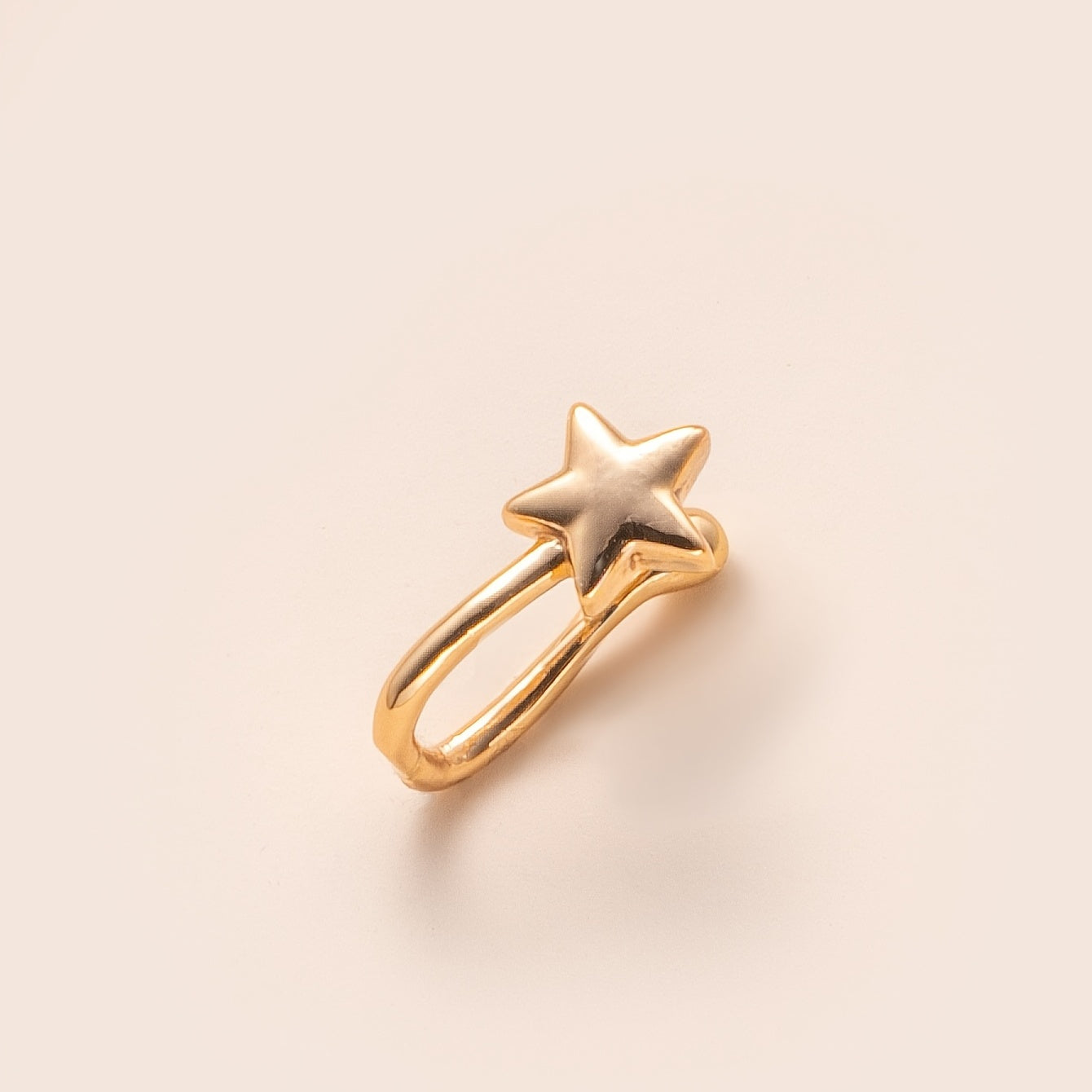 Star U-shaped Nose Clip Piercing Accessory