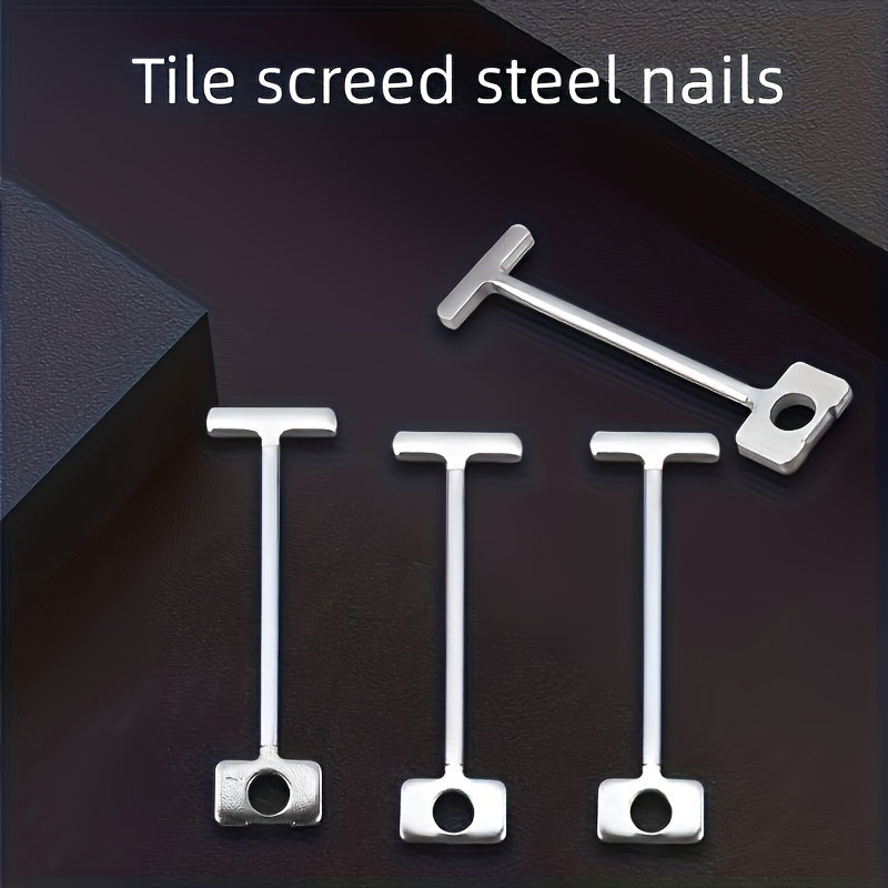 50pcs/100pcs Tile Leveling System - Reusable Tool for Floor & Wall Ceramic Tiles