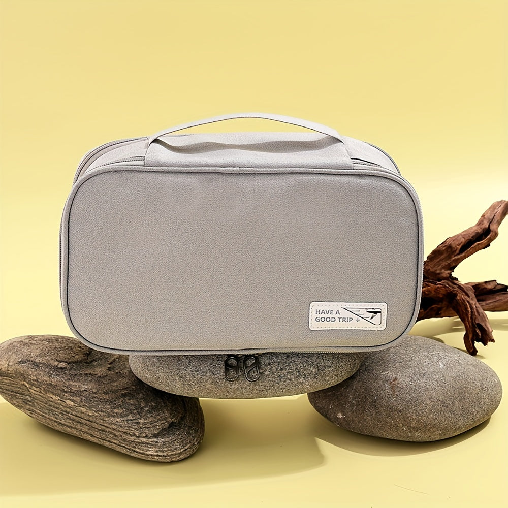 Portable Travel Underwear Bag Lightweight Zipper Luggage Bag