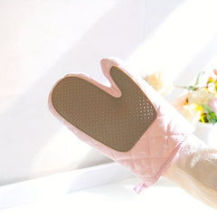 2pcs Heat Resistant Gloves & Sleeve Set