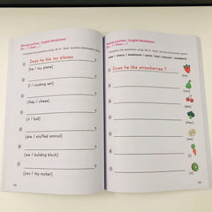 English Grammar Workbook for Pre School Kids