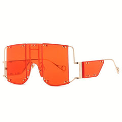 Men's Square Frame Sunglasses UV Protection