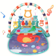 Baby Gym Activity Center With Colorful Baby Toys Keyboard Musical Baby Play Gym