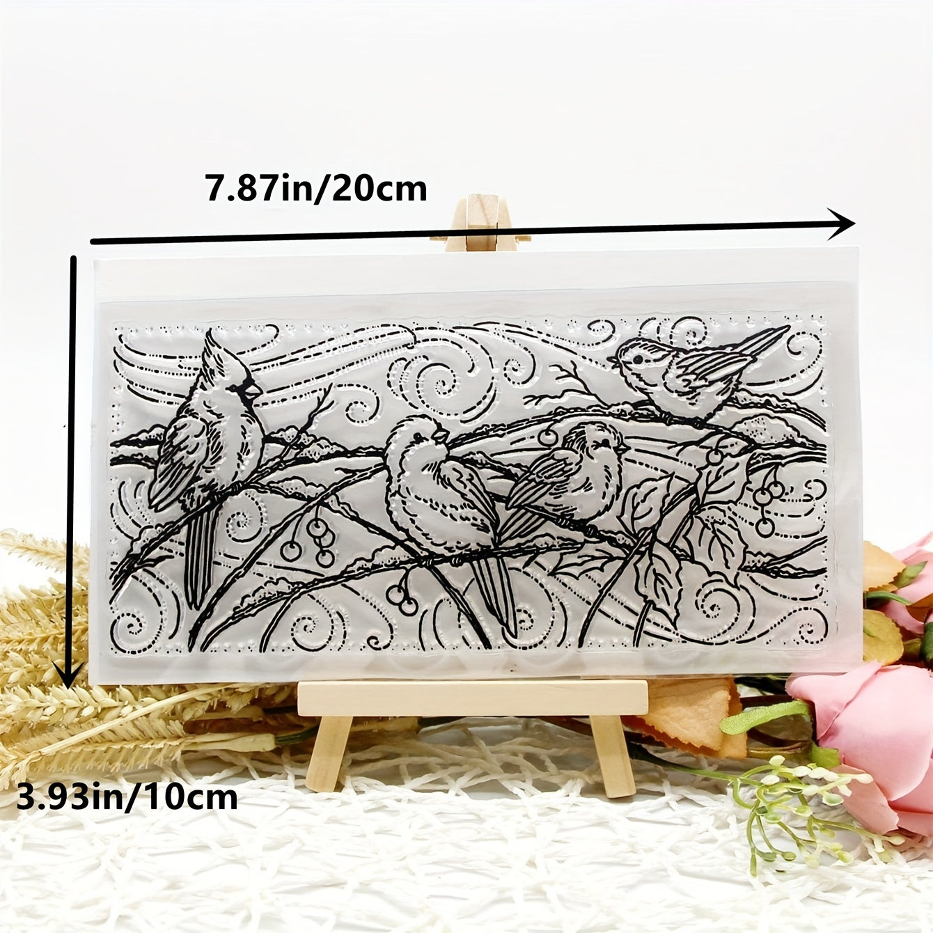 Bird DIY Silicone Transparent Stamp