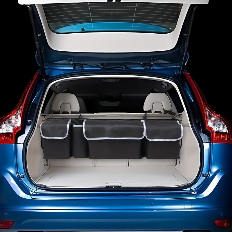 Car Back Seat Trunk Storage Bag Organizer Waterproof Oxford Cloth