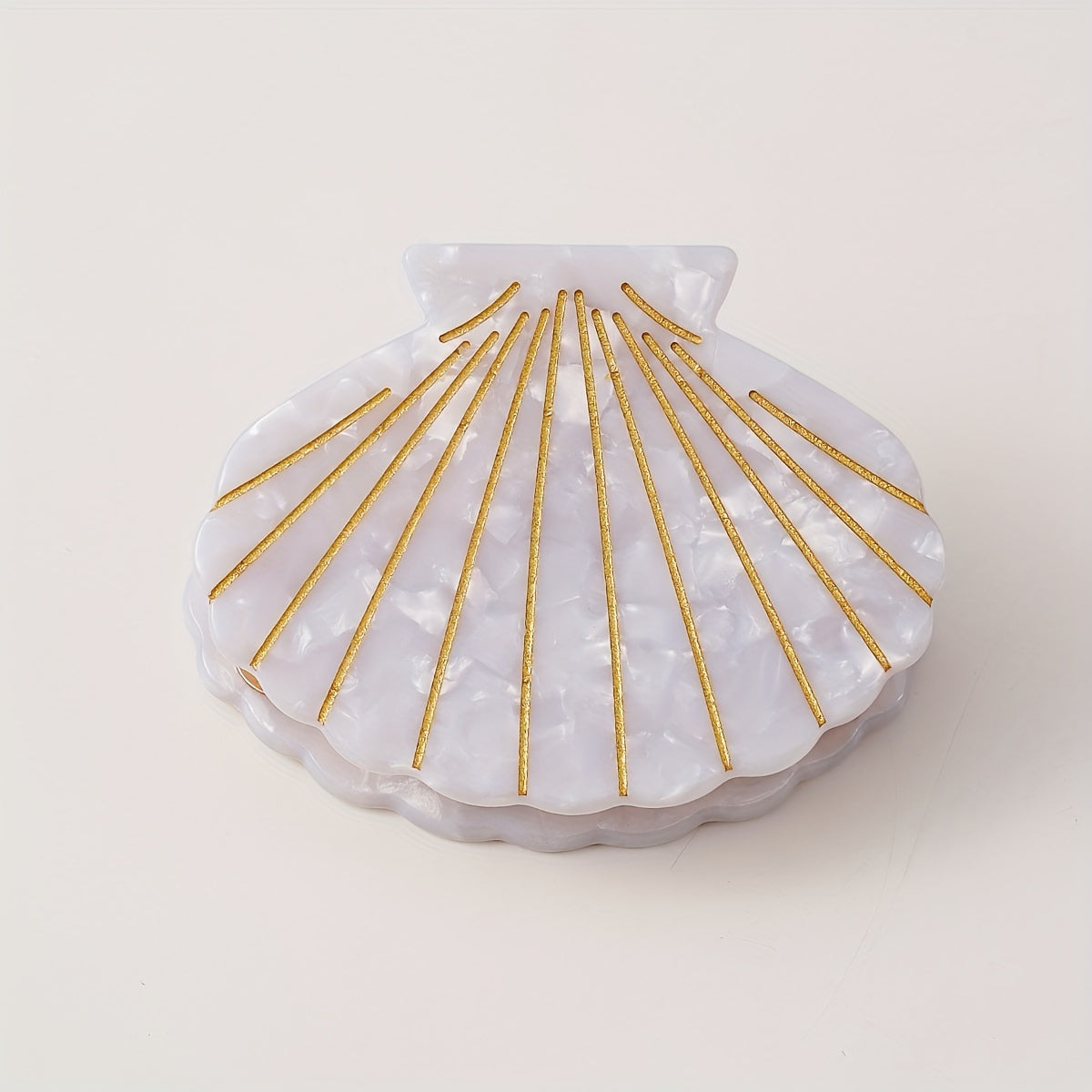 Ocean Series Hair Claw Shell Shape Ponytail Holder