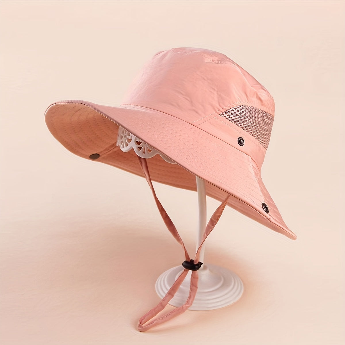 Breathable Sunscreen Bucket Hat Solid UV Protection Outdoor