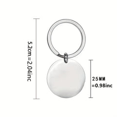 You Are Amazing Inspirational Tag Keychain