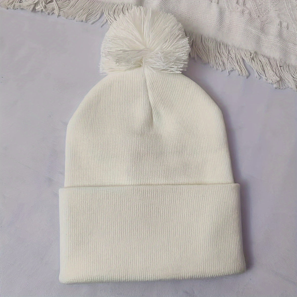 Men's Brimless Knitted Winter Hat for Outdoor Sports