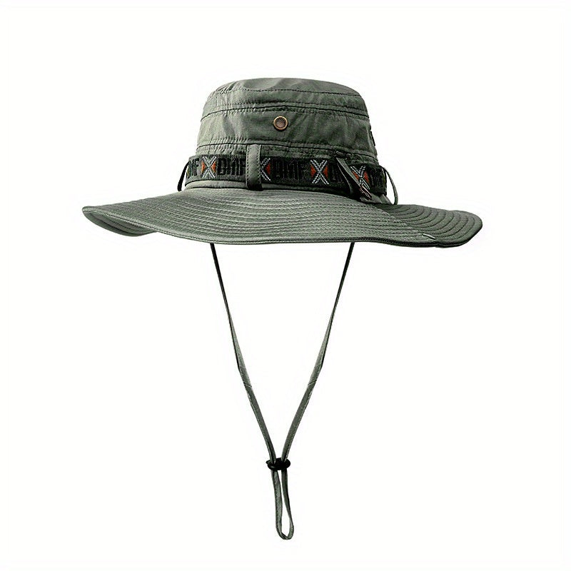 Water Proof Wide Brim Sun Visor Cap UV Protection