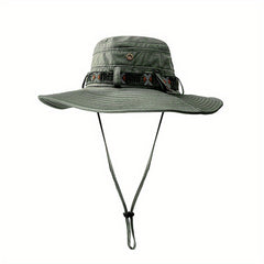 Water Proof Wide Brim Sun Visor Cap UV Protection