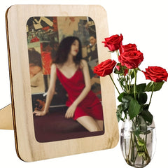 Wooden Vertical Postcard Frame DIY Set