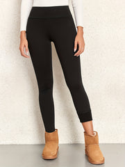 Fleece Lined Sports Leggings For Women Workout Running Yoga Warm Tight Pants