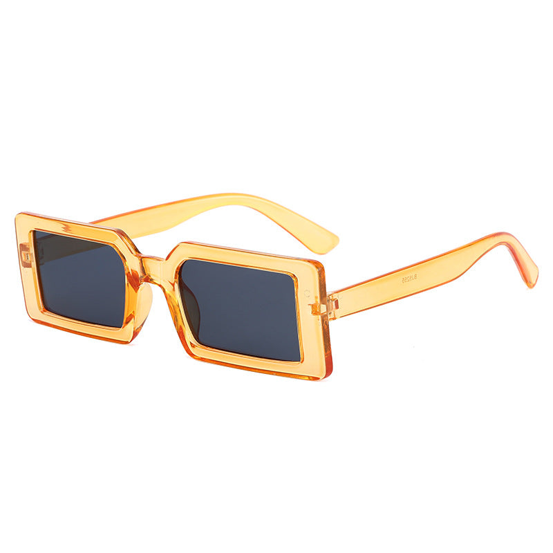 90s Vintage Square Sunglasses Small Lens