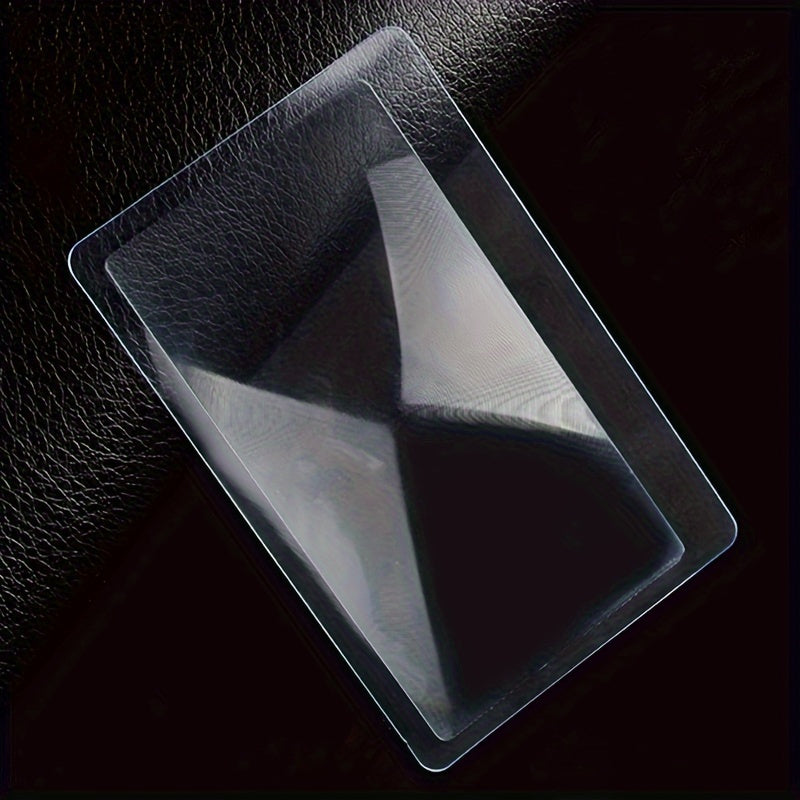 Transparent Magnifier Reading Magnifying Glass Lens Pocket