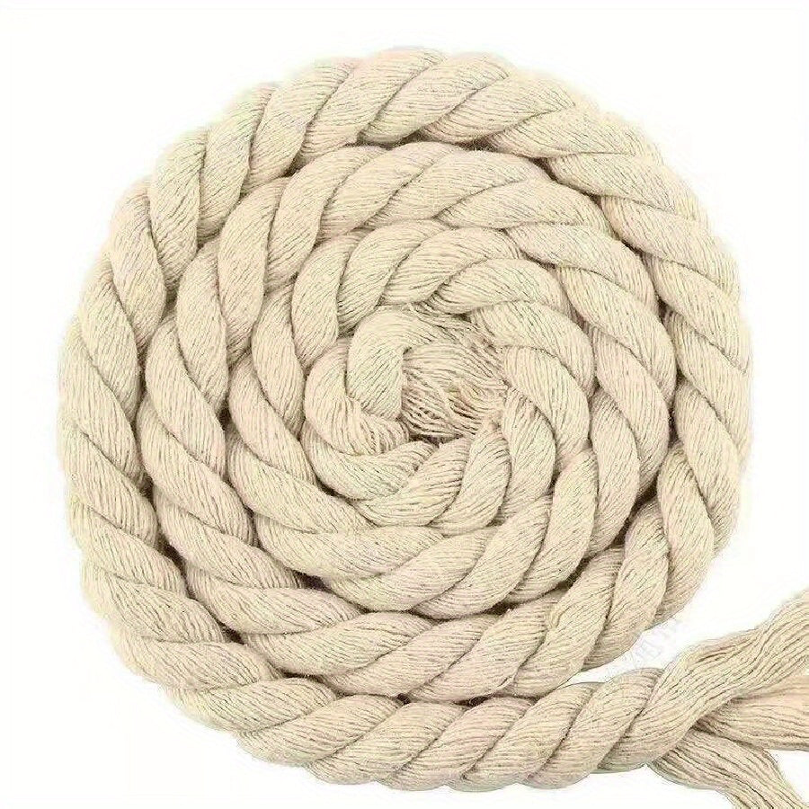 10mm Thick Gardening Decorative Fence Hanging Rope Woven With Three Strands