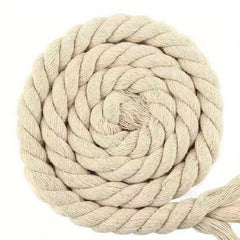 10mm Thick Gardening Decorative Fence Hanging Rope Woven With Three Strands