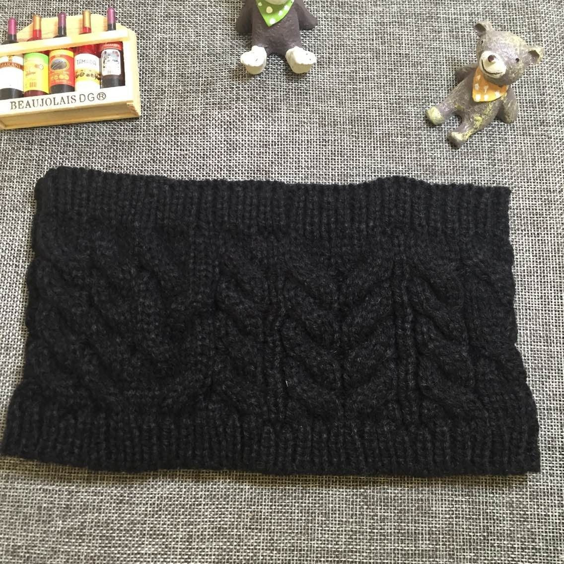 Winter Knitted Headband Hair Accessory Warmness Gift Christmas