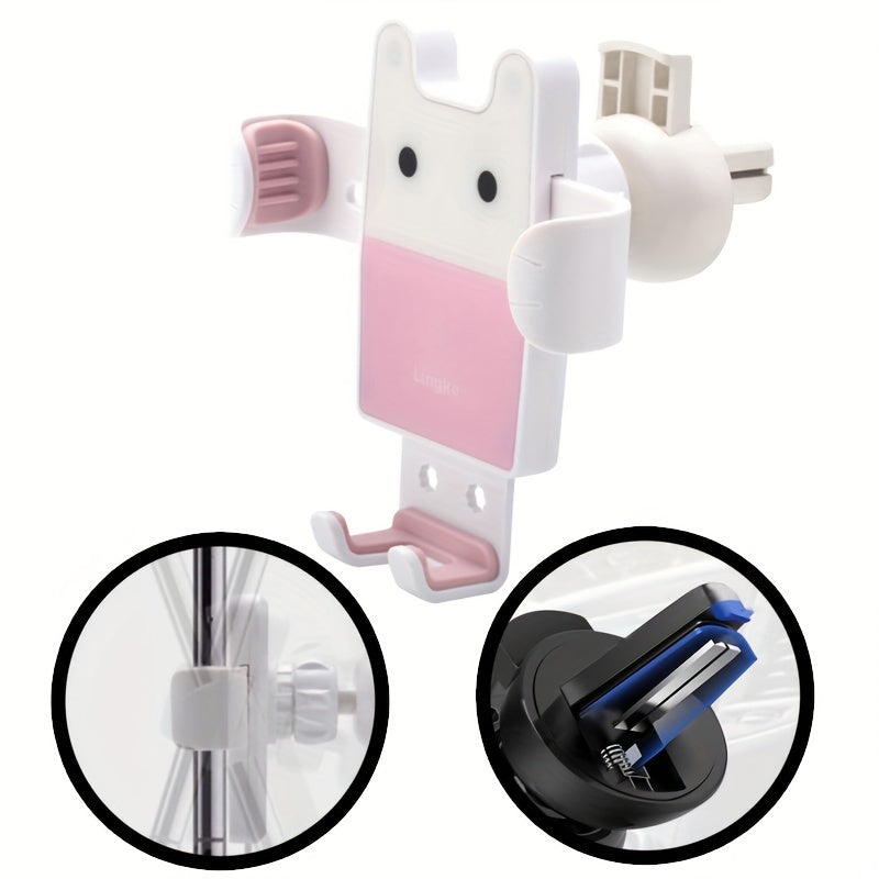 Car Air Outlet Phone Holder with 360&deg; Rotation