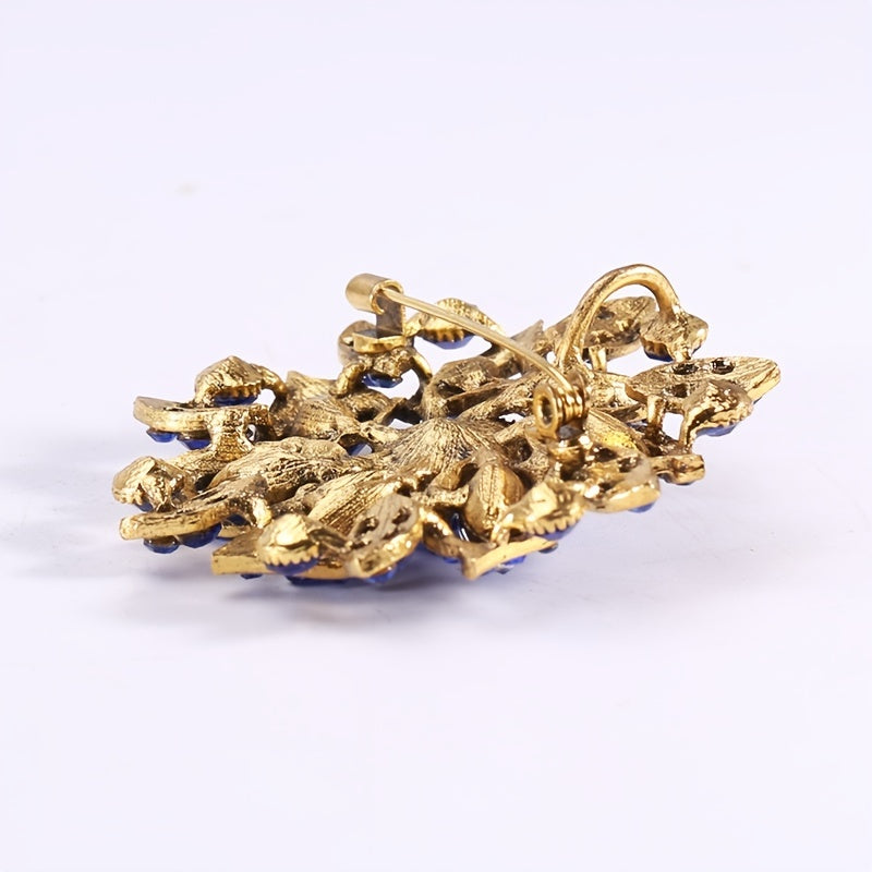 Rhinestone Floral Brooch Women's Accessories Fine Jewelry