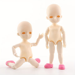 6 Inch Doll with 13 Joints Body and Head, Doll Shoes Included, Random Birthday