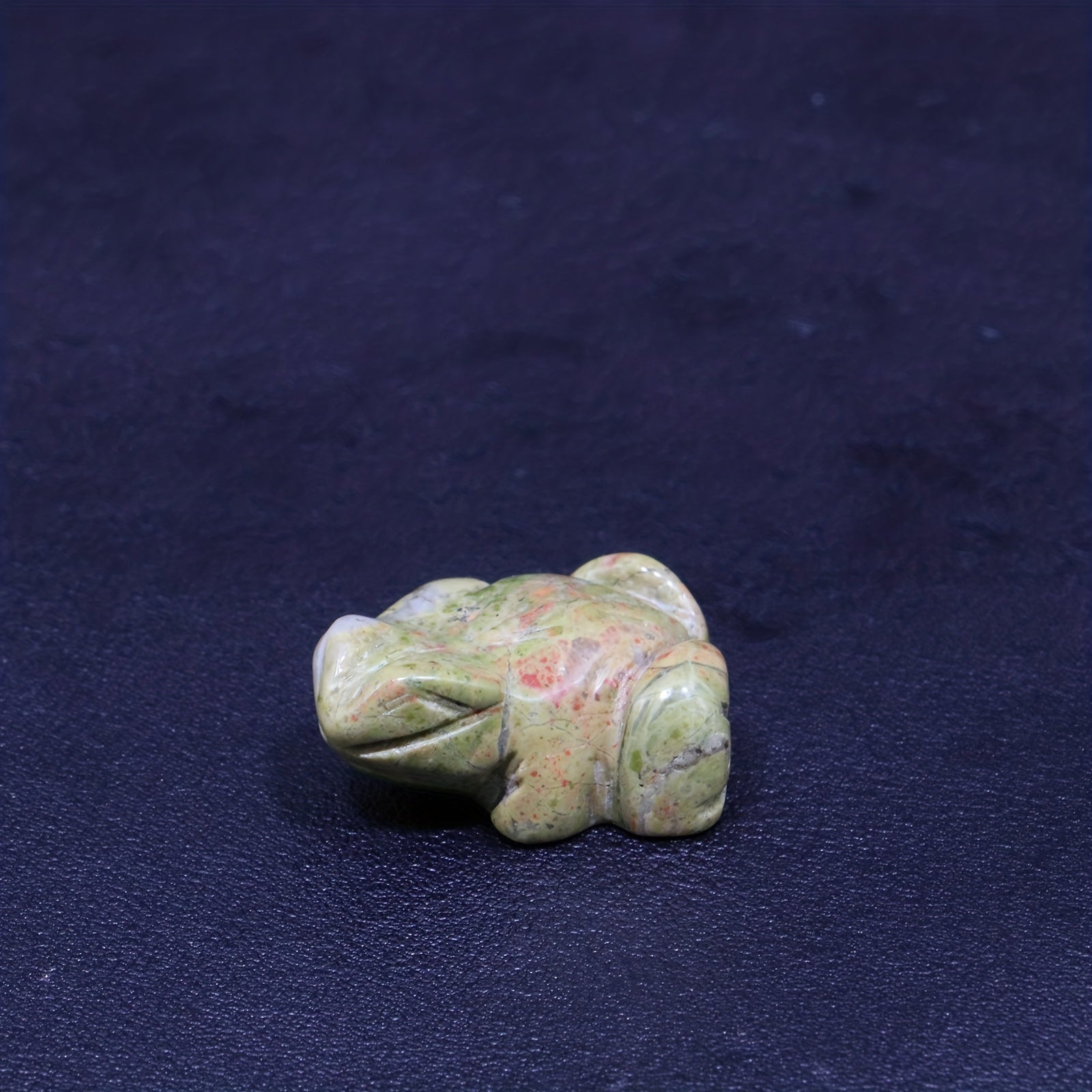 Crystal Frog Ornament Natural Crystal Crafts Holiday Gift