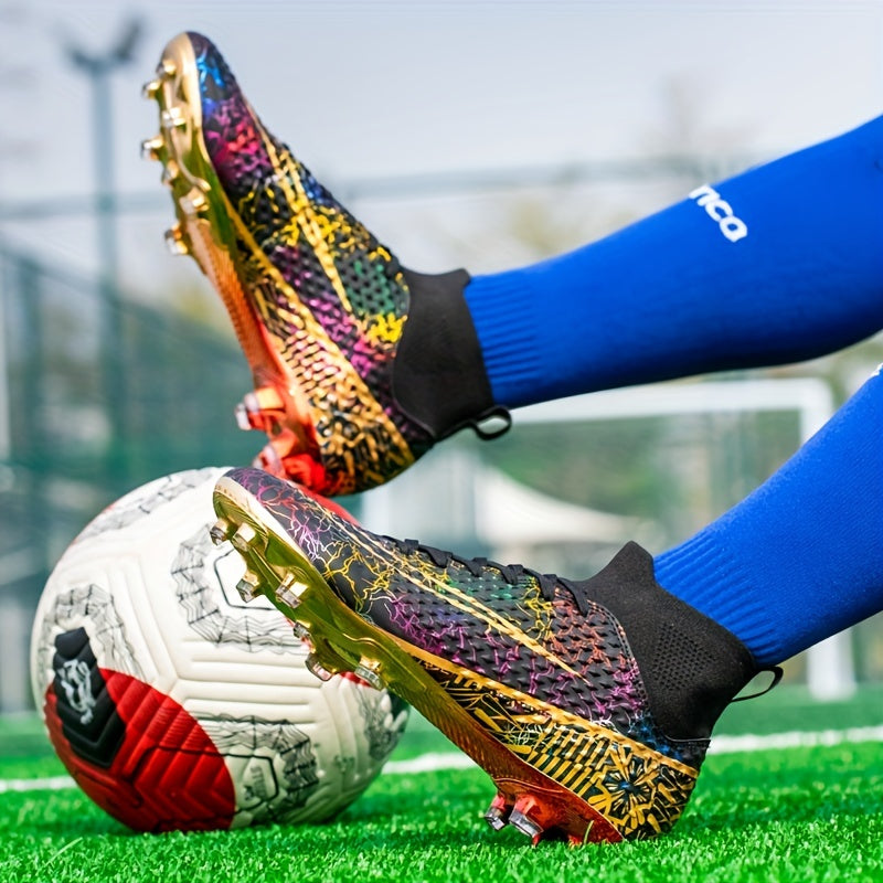 Spiked Football Boots Outdoor Anti-Skid Soccer Cleats
