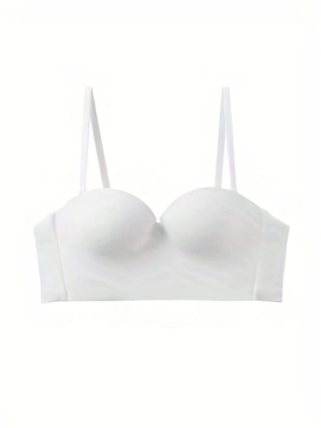 Glossy Thick Cup Everyday Bra Breathable Push Up Intimates Bra