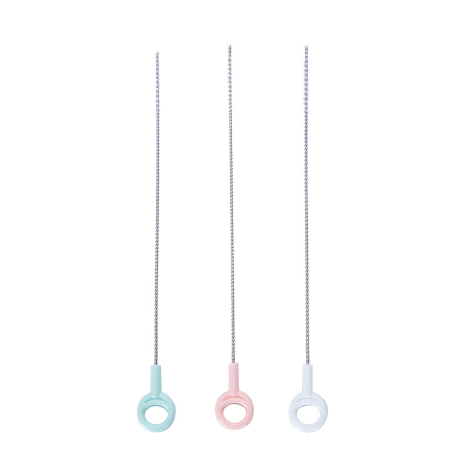 3pc Pipe Cleaners Straw Cleaning Brush Kit 7.3in