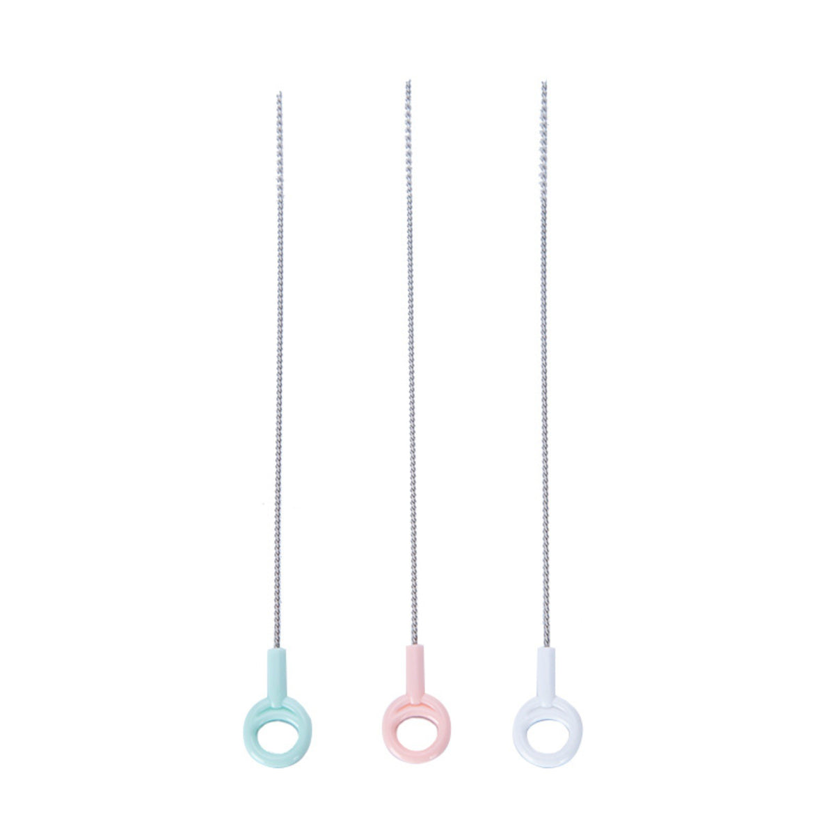 3pc Pipe Cleaners Straw Cleaning Brush Kit 7.3in