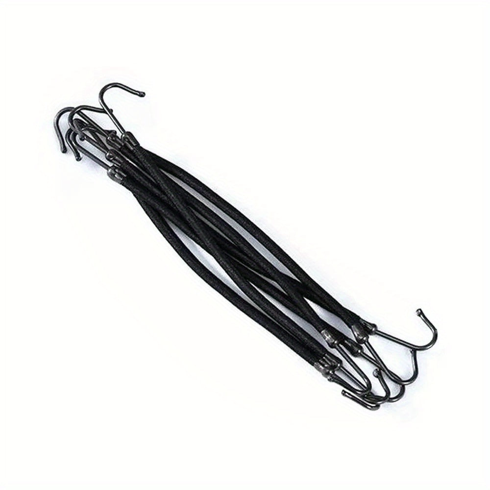 5 Pcs Elastic Hair Hook Ponytail Holder Rubber Band for Women Girls