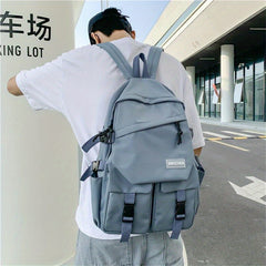 High School Student Schoolbag Large Capacity Backpack