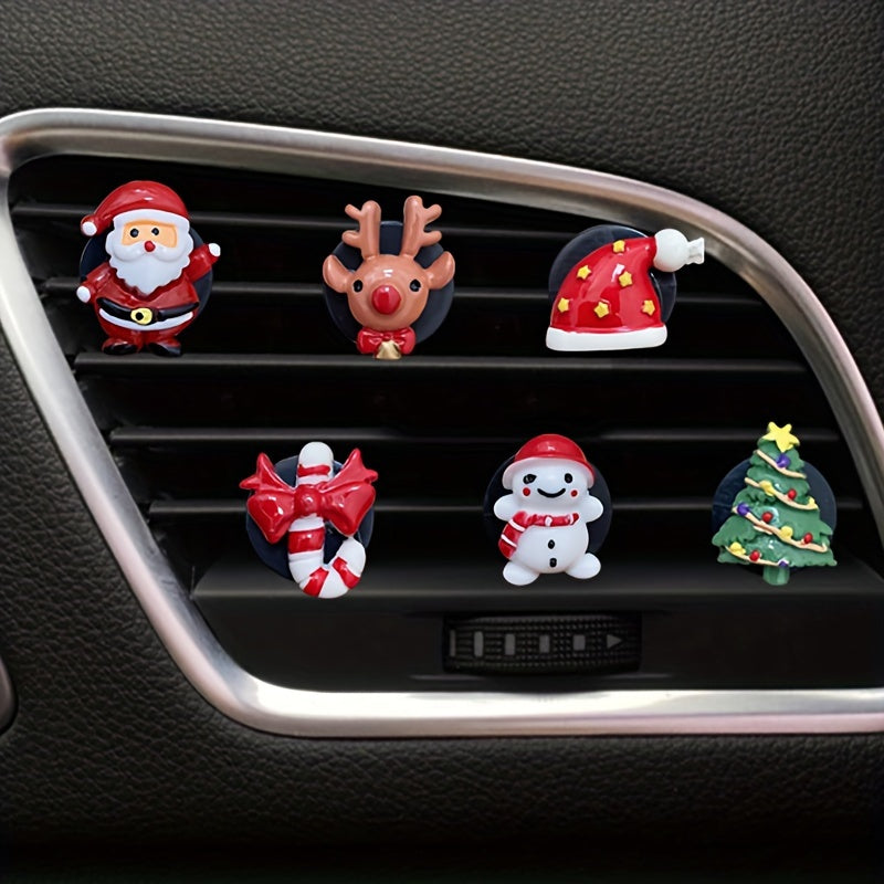 Christmas Car Air Conditioner Ornament Fragrance - Lovely Decorative Gift