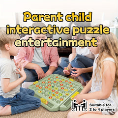 Colorful Fruit Memory Board Game Interactive Puzzle Toy with DIY Stickers