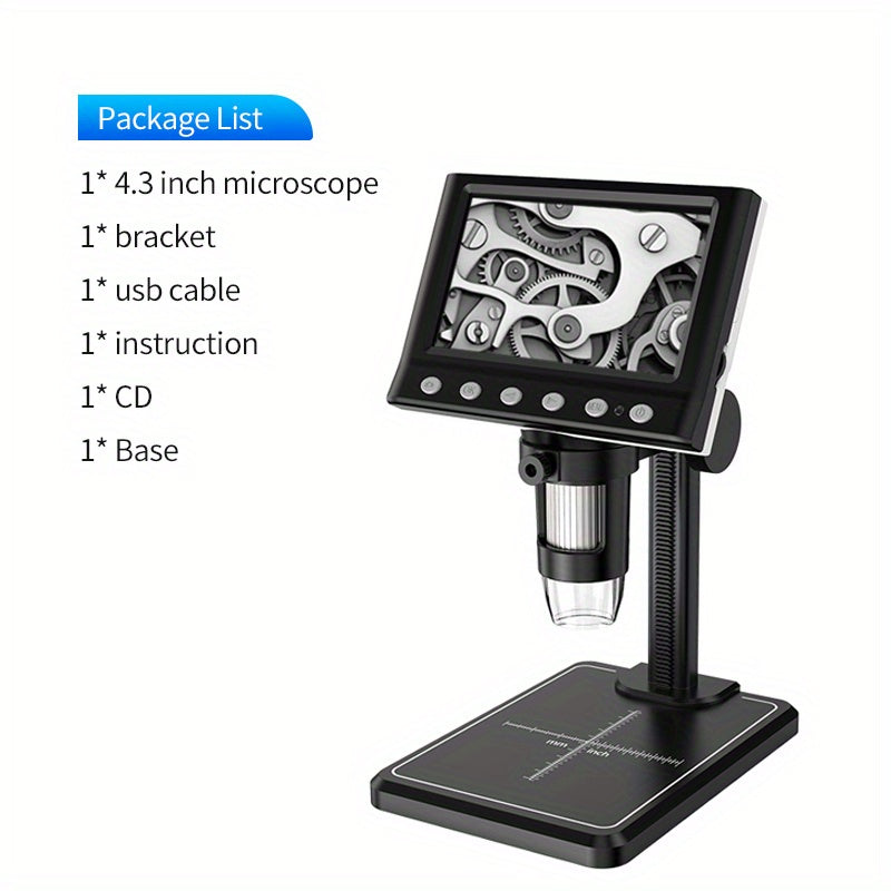 Digital Microscope 1000x Electronic Repair Magnifying Glass