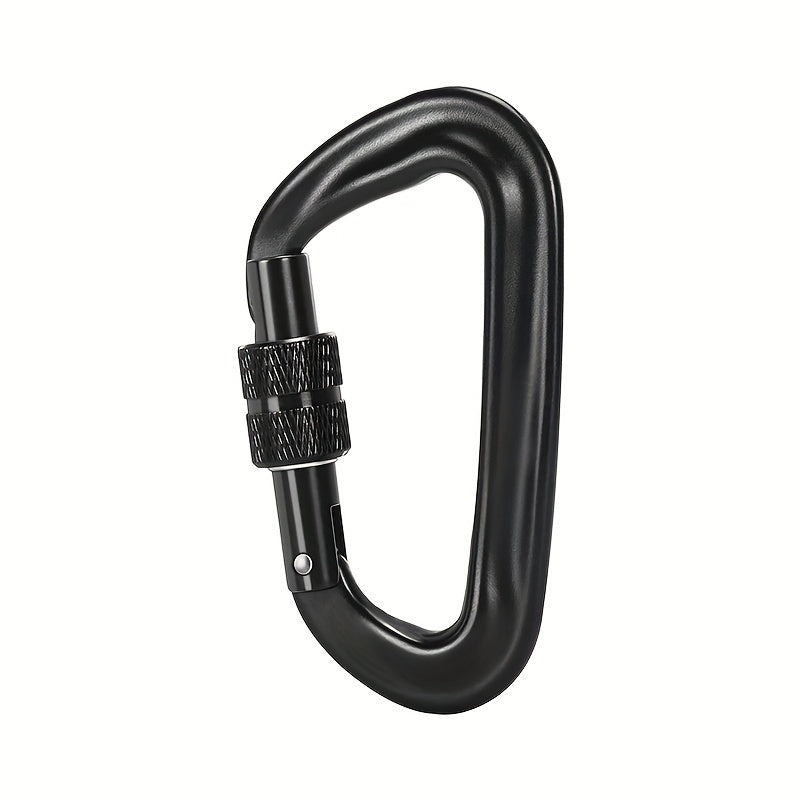 12KN Heavy Duty Locking Buckle Clip D Ring Keychain