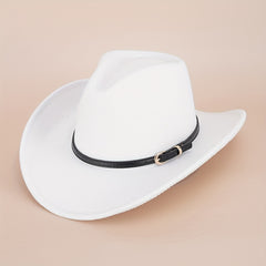 Vintage Felt Hat Cowboy Hat Jazz Fedora Cap
