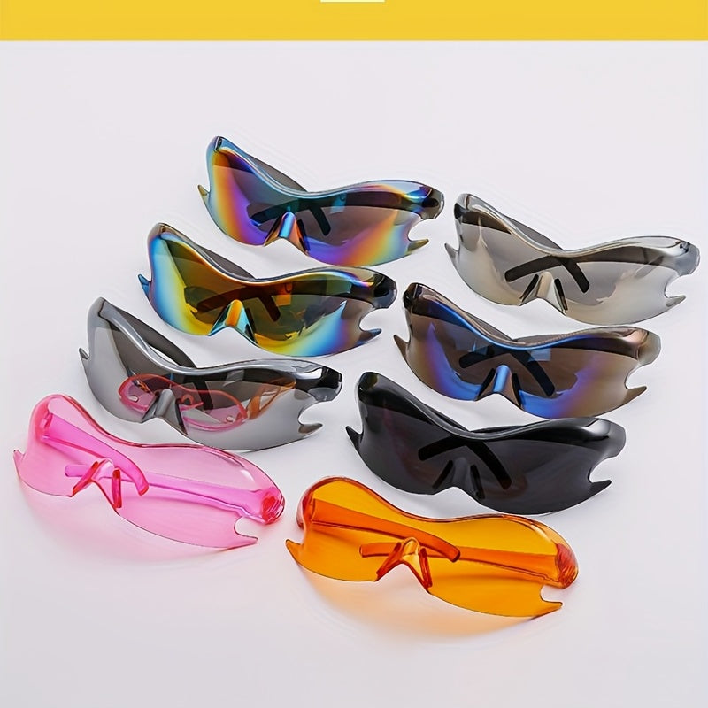 Sci-Fi Punk Sunglasses UV400 Dress Up Party Glasses