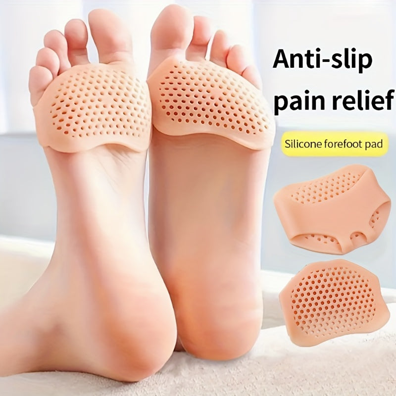 Breathable Silicone Gel Forefoot Pads Insoles for Foot Soreness Relief