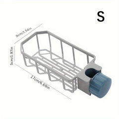 Sink Storage Rack for Cleaning Cloth Dishcloth Detergent Kitchen Drainage