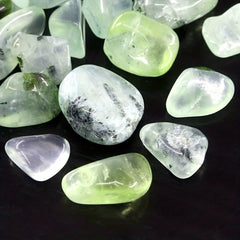 100g Natural Green Grape Stone Chips Polished Tumbling Gravel Healing Crystals