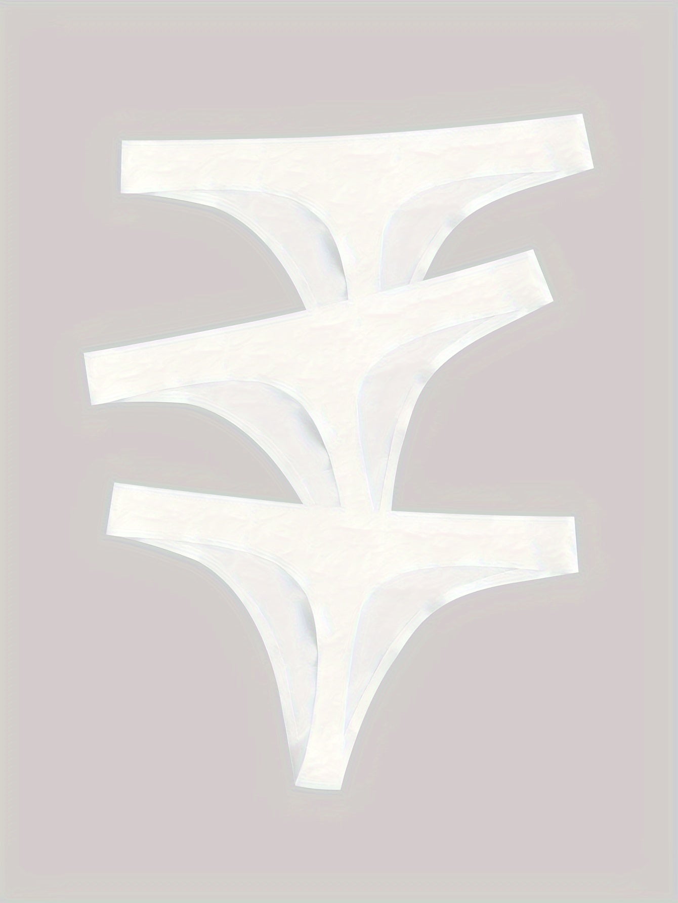 3pcs High Stretch Women's Seamless Active Briefs