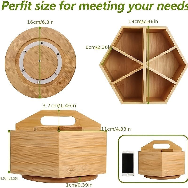Desktop Storage Box Pen Holder 360 degree Ma